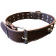 Leatherette collar 3.5x63cm for cats