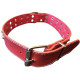 Leatherette collar 3.5x63cm for cats