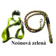 Nylon guides for dogs Reflective nylon harness with 40-70cm leash