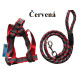Nylon guides for dogs Reflective nylon harness with 40-70cm leash
