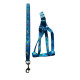 Nylon guides for dogs Nylon harness Bones with leash 25-38cm