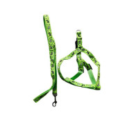 Nylon guides for dogs Havko nylon harness with leash 25-38cm