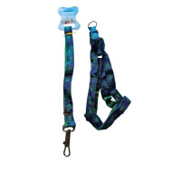 Nylon guides for dogs Nylon harness Paws with leash 30-45cm