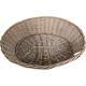 Plastic and wicker basket for dog Wicker bed 42x33cm