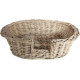 Plastic and wicker basket for dog Wicker bed 64x39cm