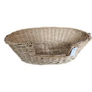 Plastové a prútené koše pre psa Prútený pelech 45x29cm