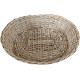 Plastic and wicker basket for dog Wicker bed 56x40cm