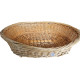 Plastic and wicker basket for dog Wicker bed 90x71cm