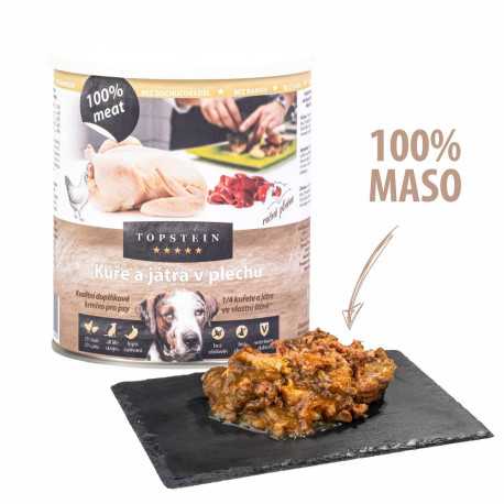 Topstein & FarmFresh Topstein Chicken with liver in a tin 800 g
